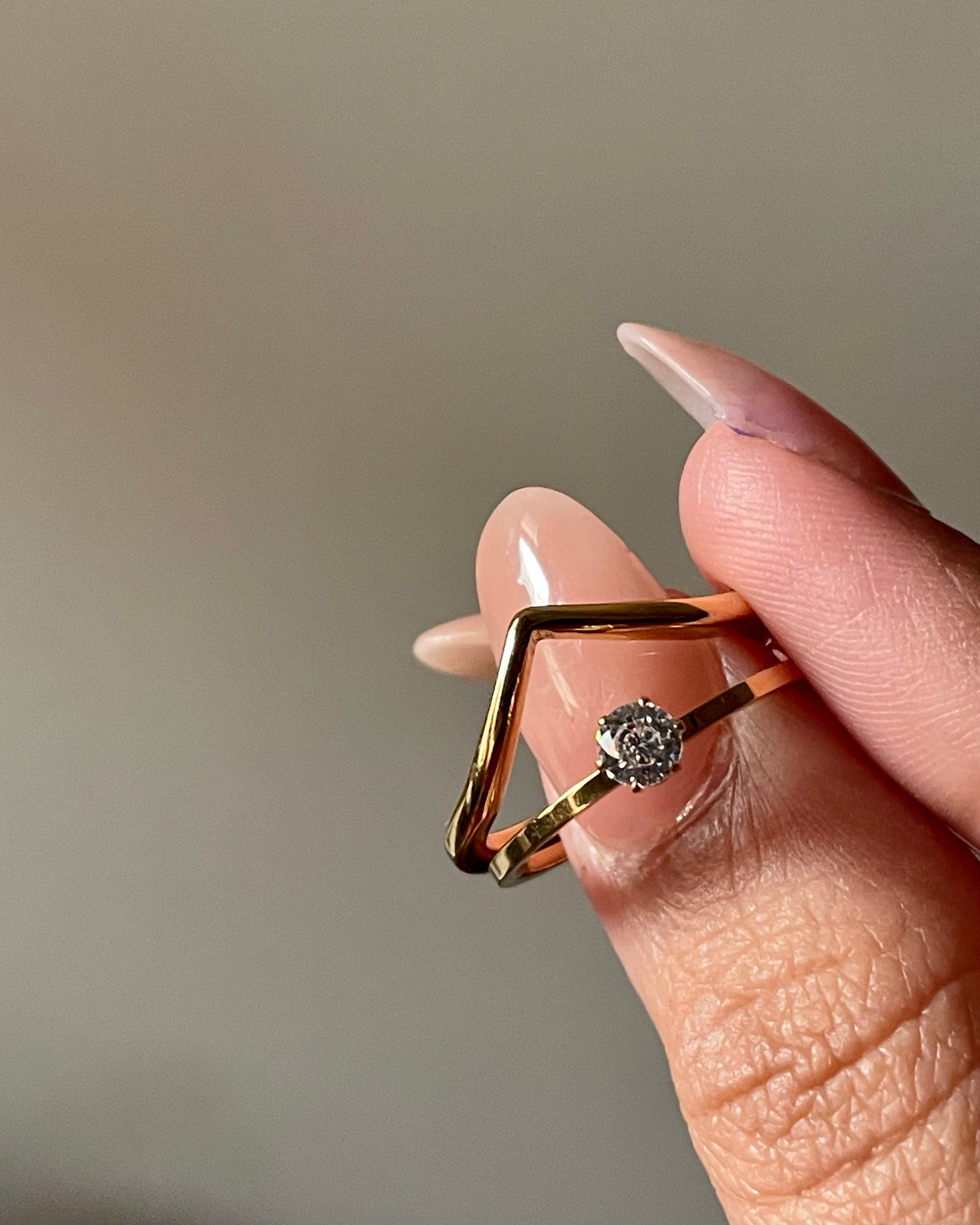 Princess cut Ring