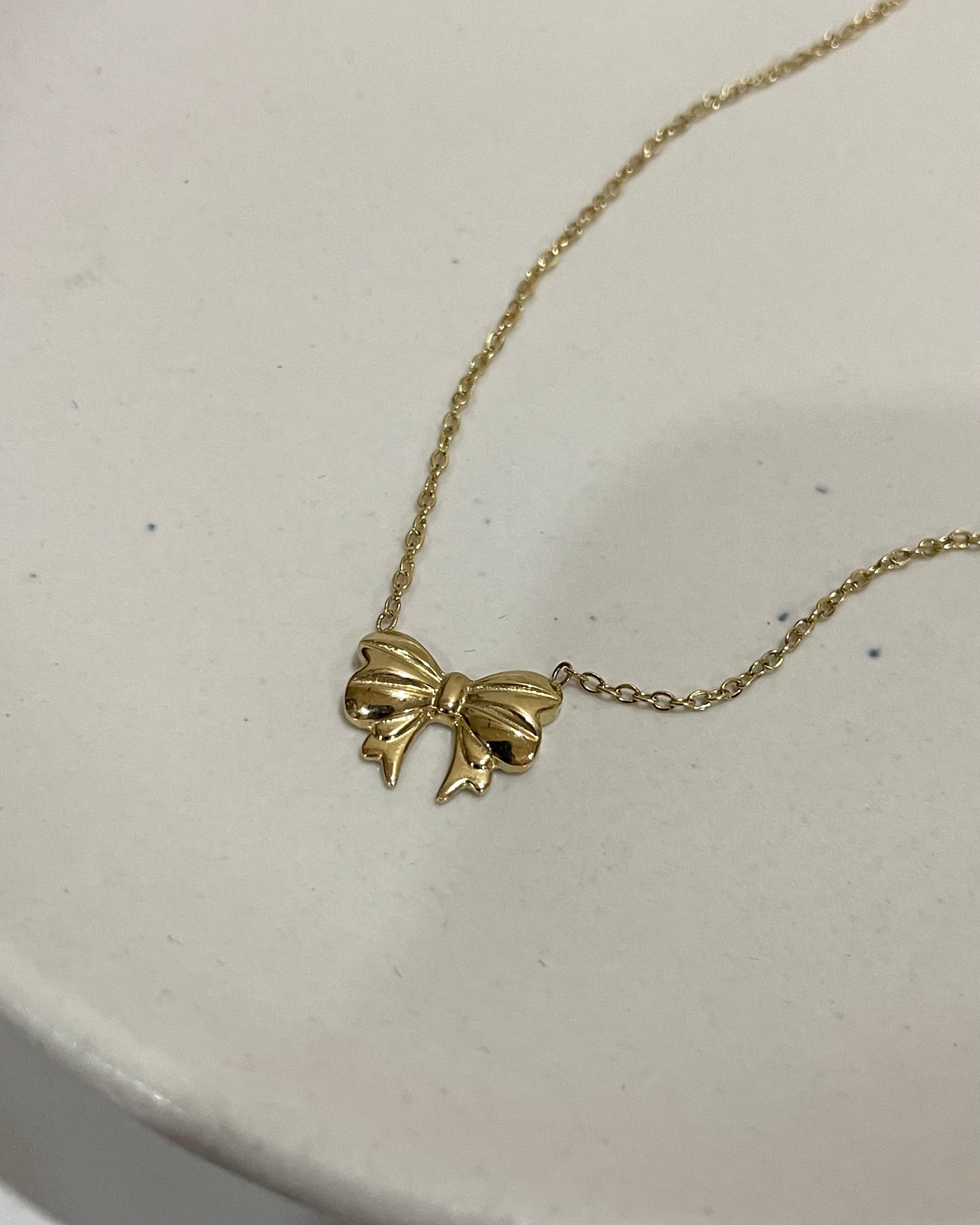 Little Bow Necklace