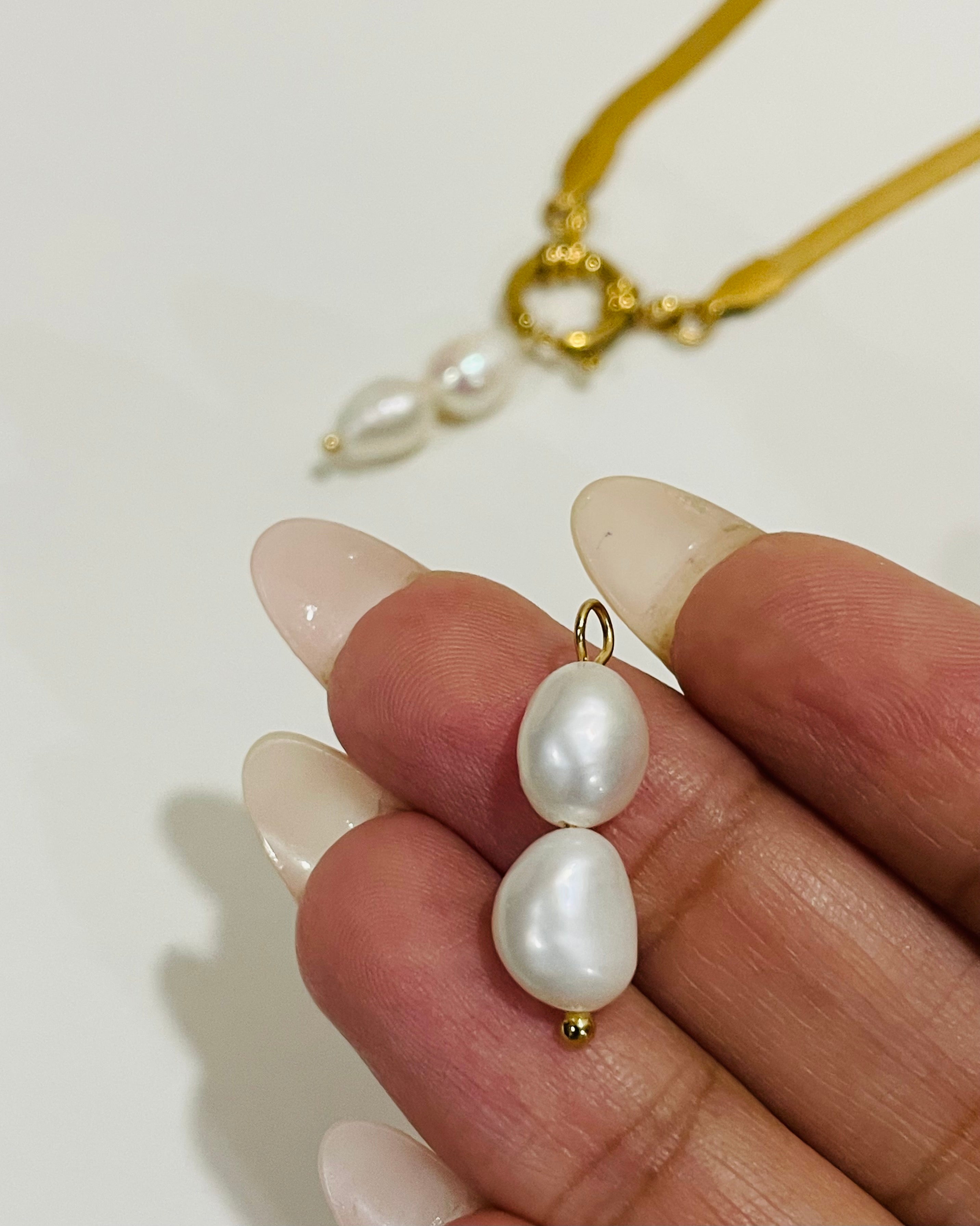 Freshwater Pearl Charm