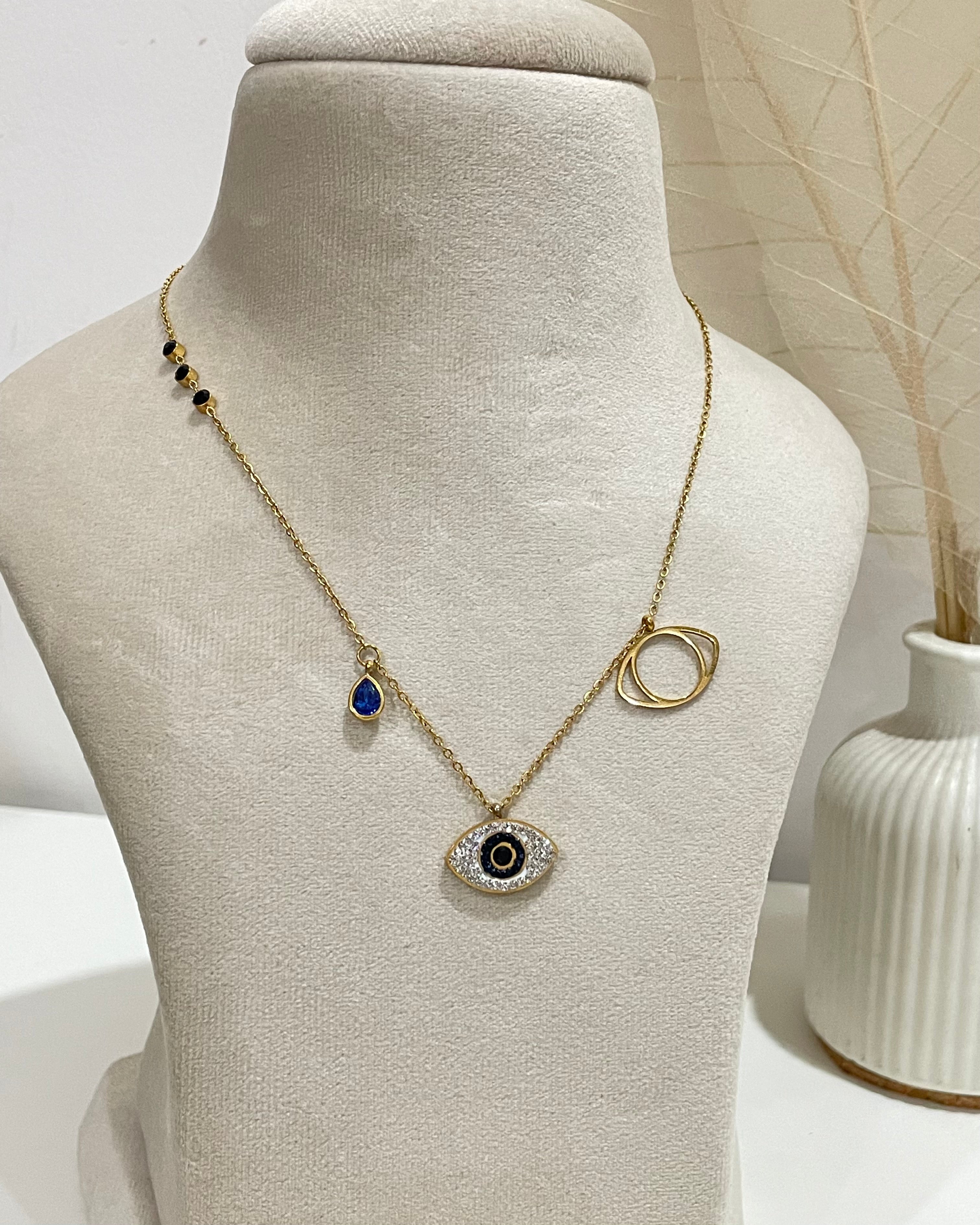 Evil eye charm Necklace