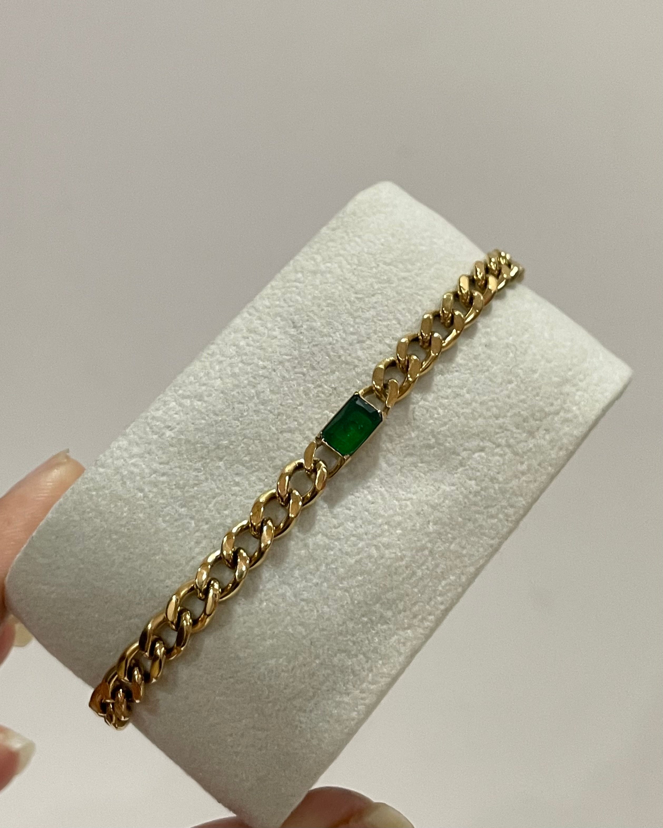 Zen Emerald Bracelet