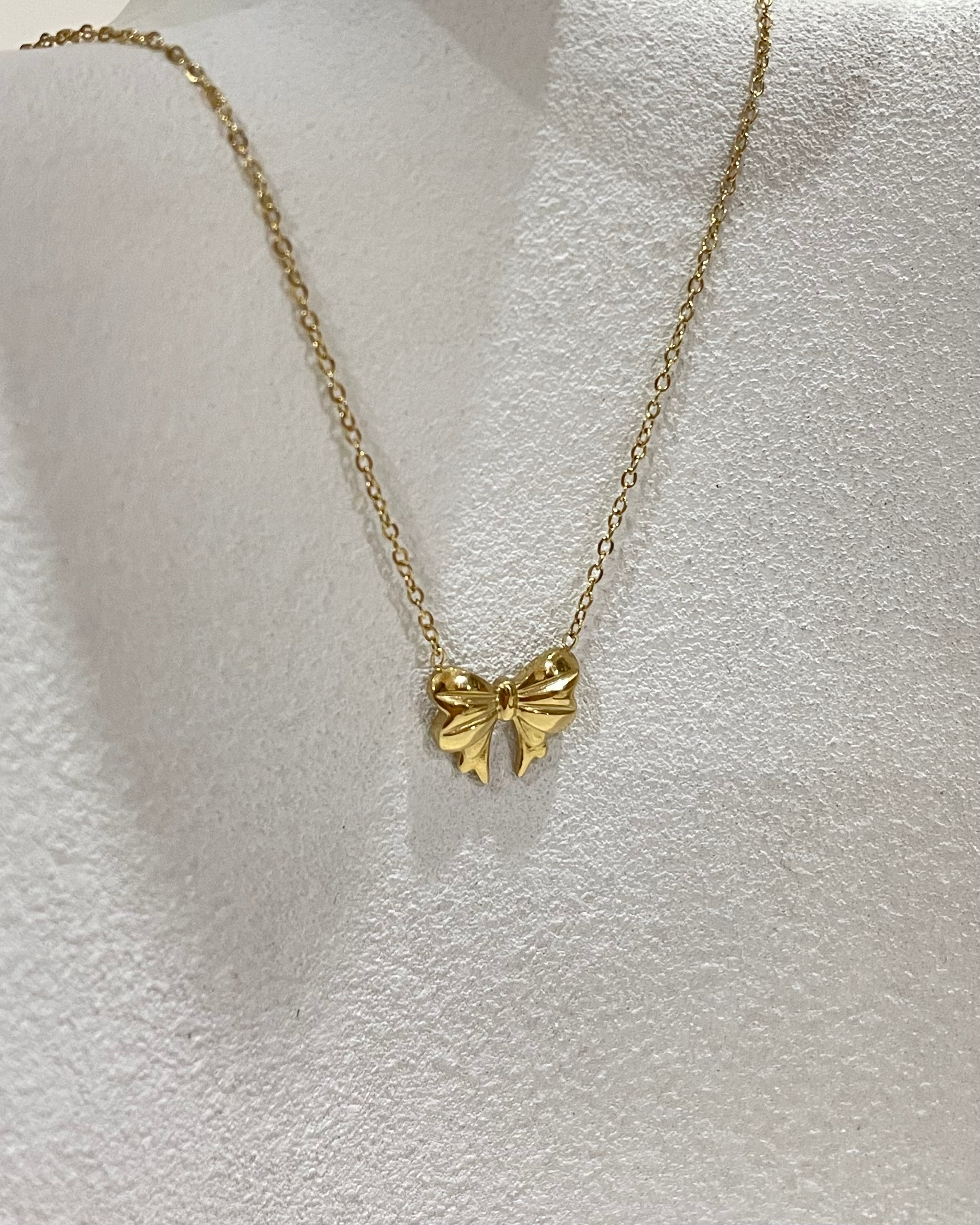 Little Bow Necklace