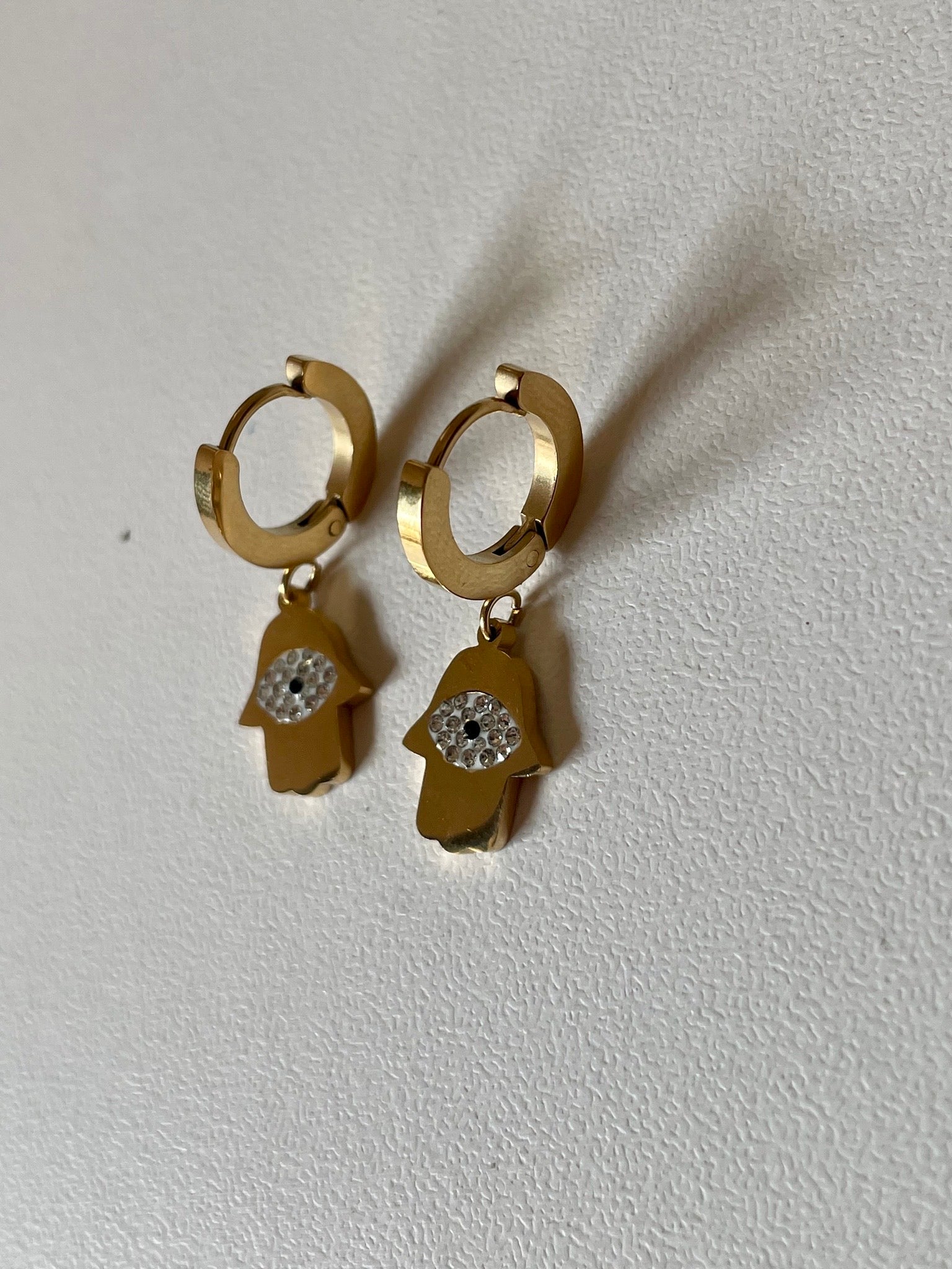 Hamsa Earrings