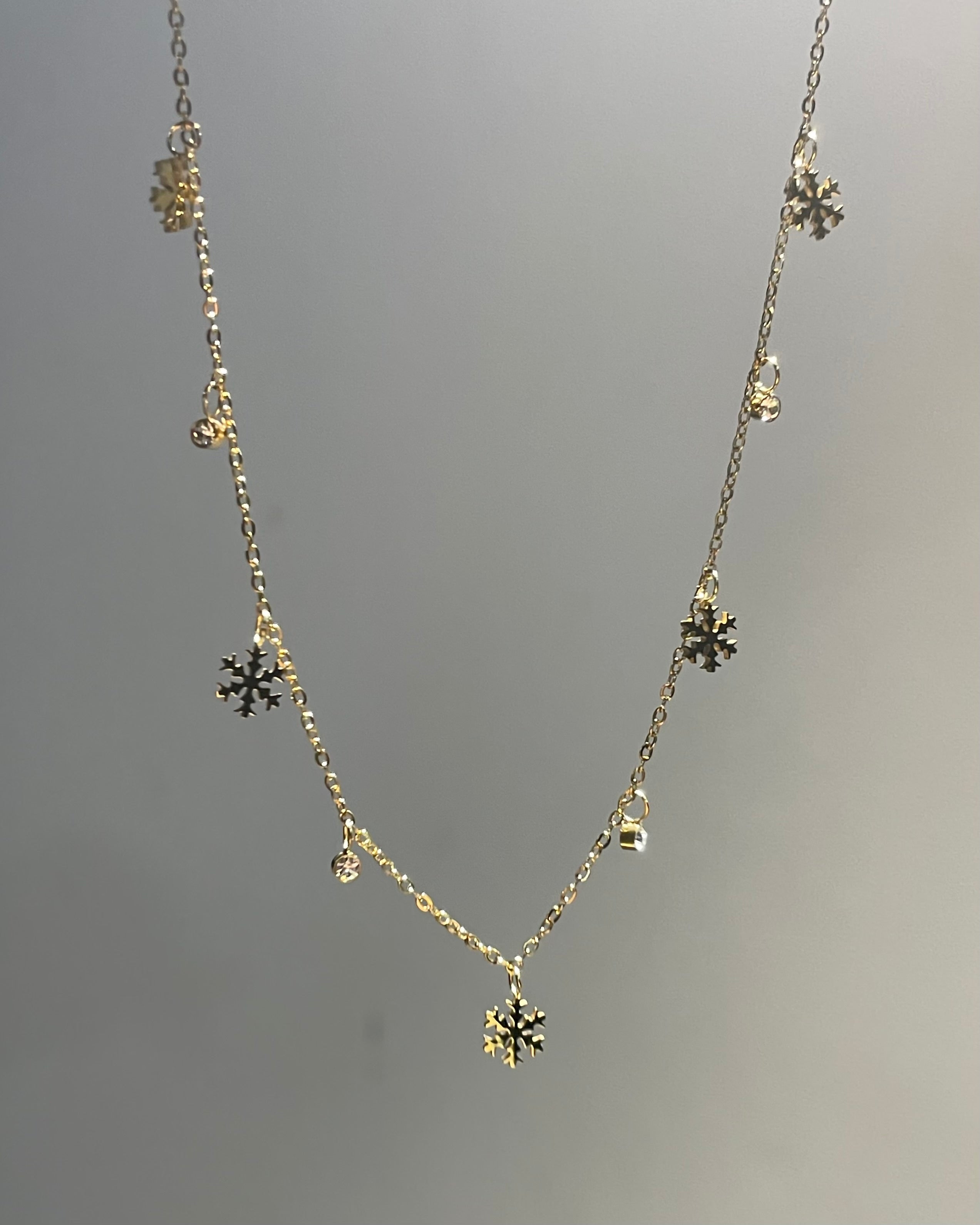 Snowflake Charm necklace