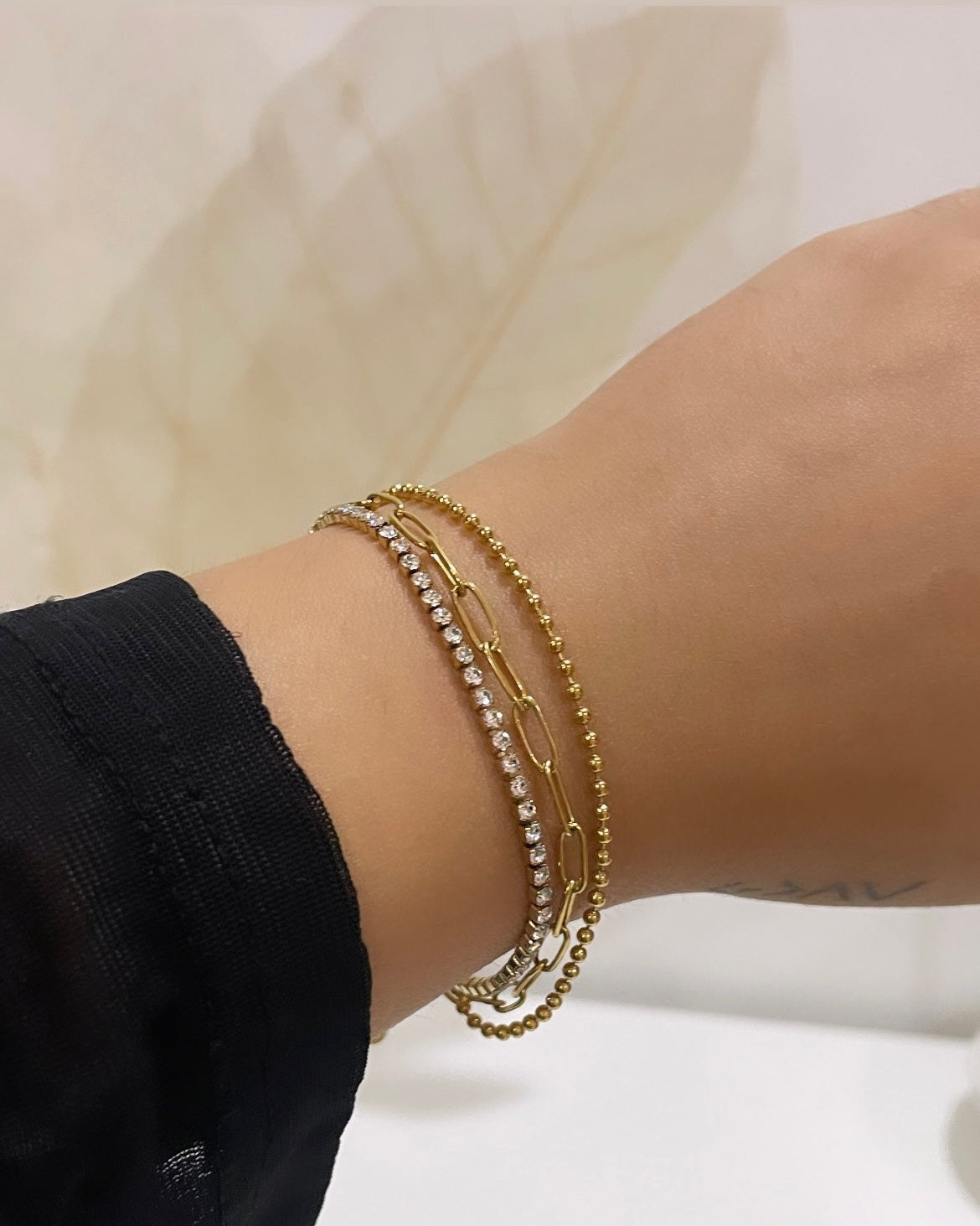 Gia three layer Bracelet