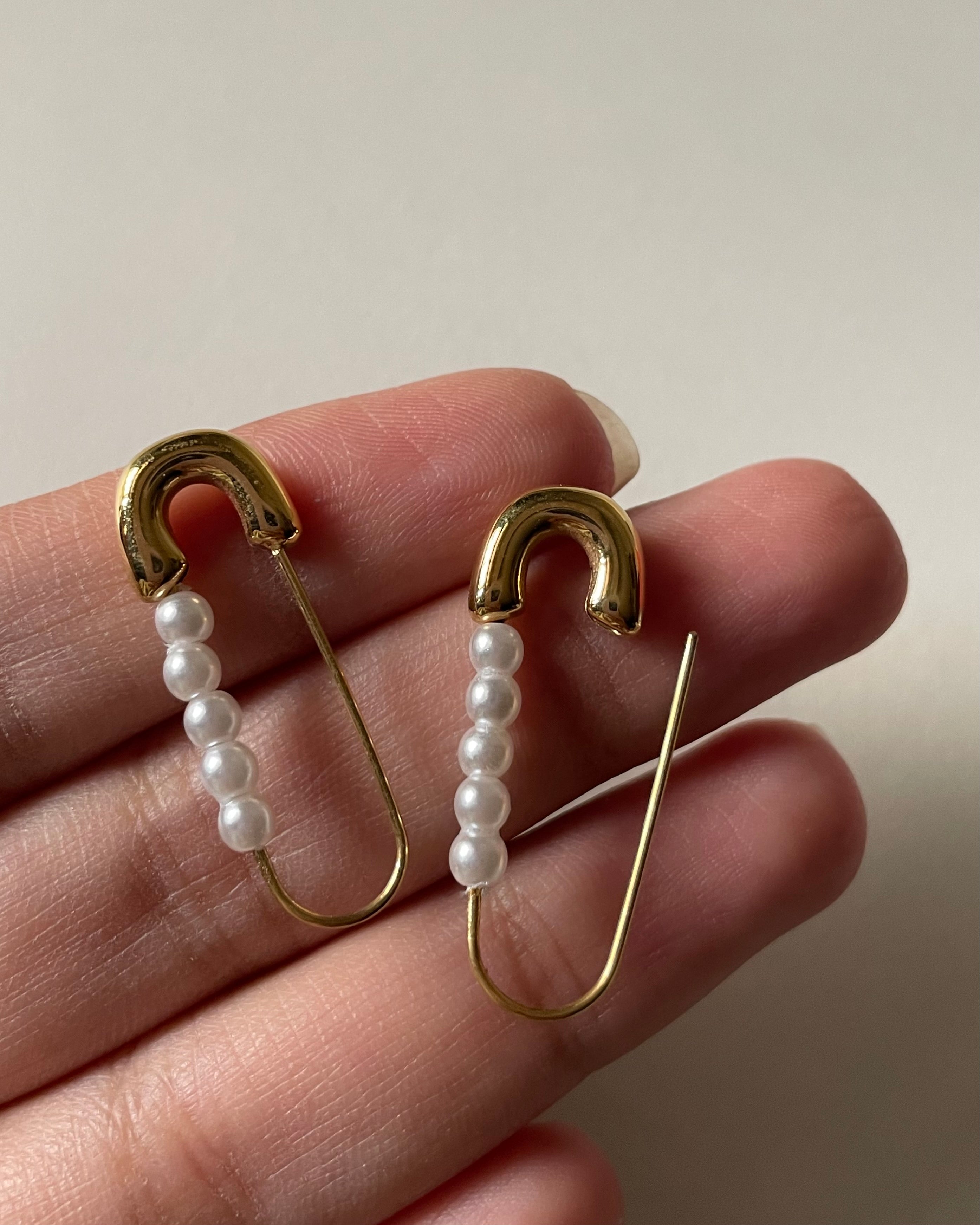 Safety pin Earrings