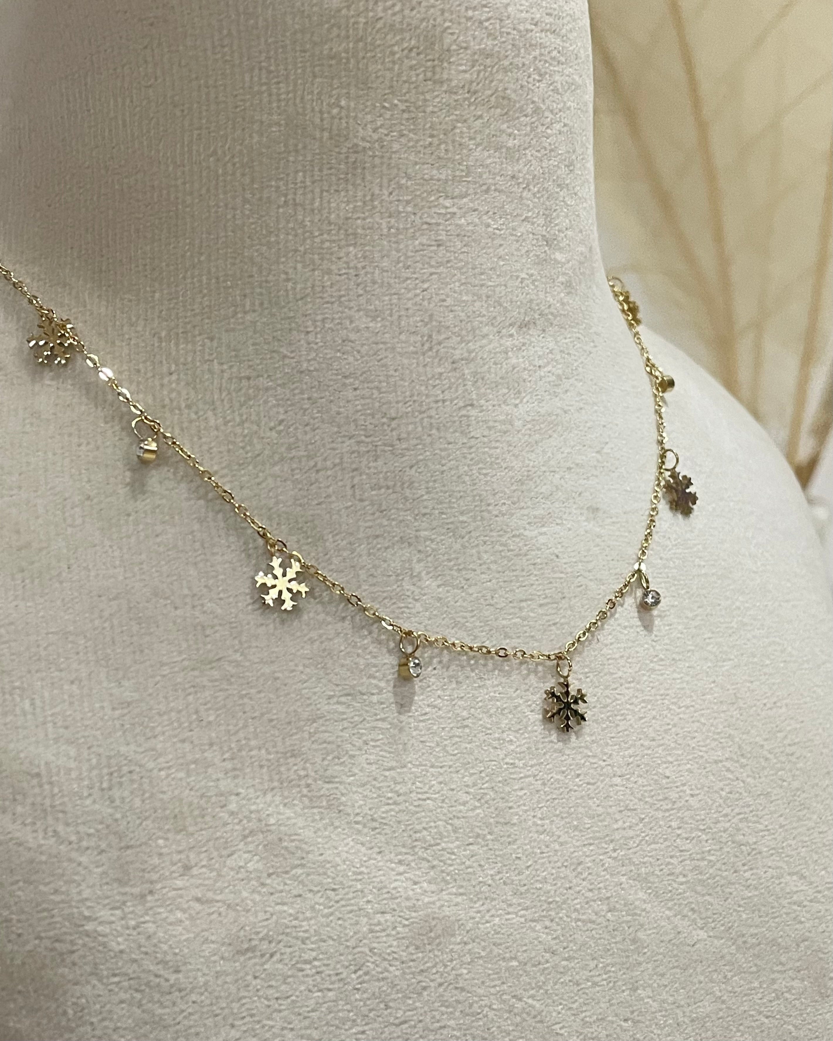 Snowflake Charm necklace