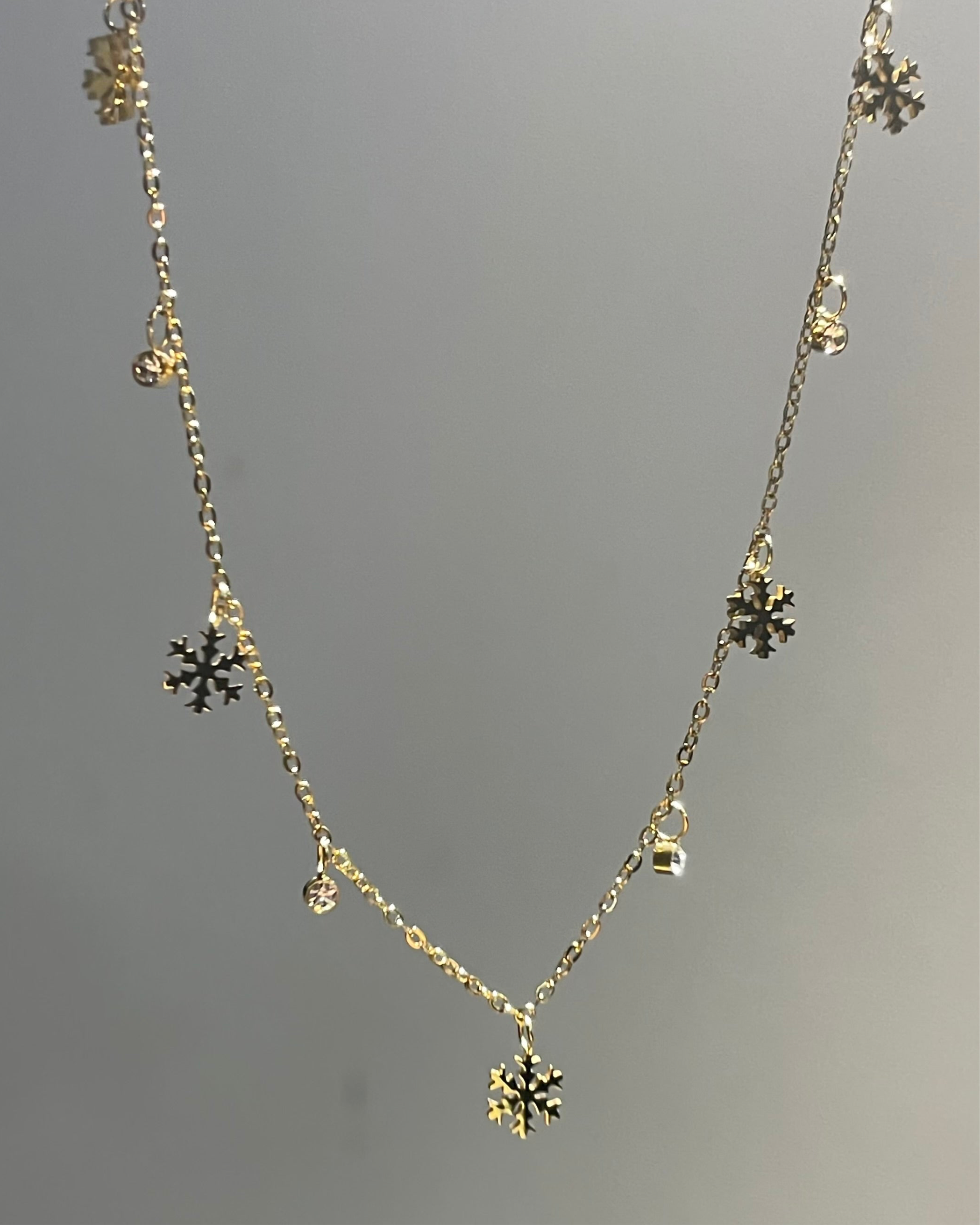 Snowflake Charm necklace